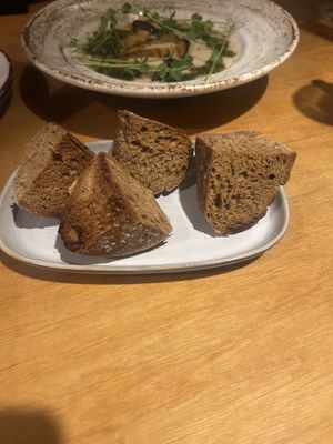 Nice bread   at no bones in Krakow