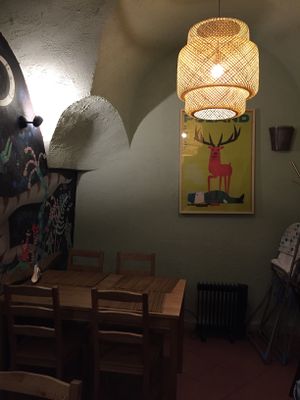 Interior  at no bones in Krakow