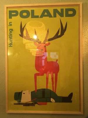  Cool artwork  at no bones in Krakow