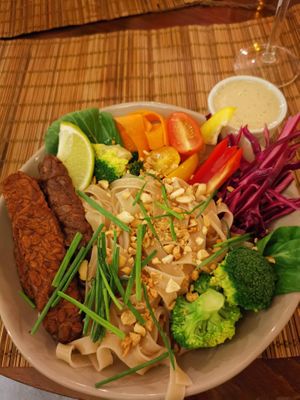 Gado Gado at no bones in Krakow