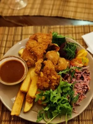 Breaded Mushrooms  at no bones in Krakow