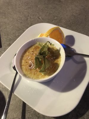 Vegan crème brûlée @ Kartoffelhaus, Freiburg at Kartoffelhaus in Freiburg