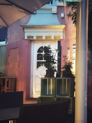 Outdoor seating area @ Kartoffelhaus, Freiburg at Kartoffelhaus in Freiburg