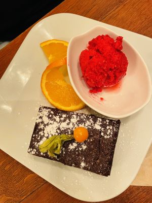 Brownie   at Kartoffelhaus in Freiburg