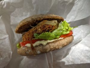 Seitan pro at La Marmita Verde in Ponferrada