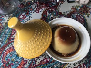 Flan  at La Marmita Verde in Ponferrada