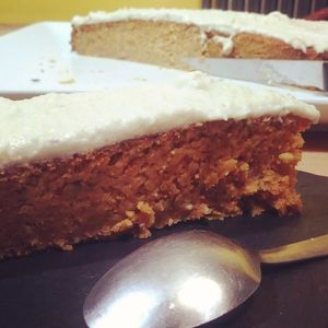 Tarta de zanahoria,postre saludable 100% vegetal: sin gluten y sin azúcar,deliciosa,disponible cuando volvamos a abrir.
Carrot cake, gluten free, sugar free, low carb at La Marmita Verde in Ponferrada