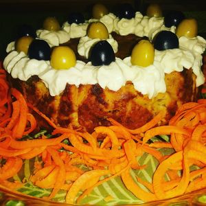 Flan de verduras con veganesa EXQUISITO at La Marmita Verde in Ponferrada