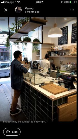 Counter at Soeurs in Paris