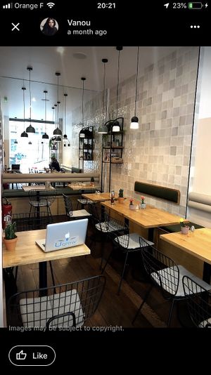 Inside at Soeurs in Paris