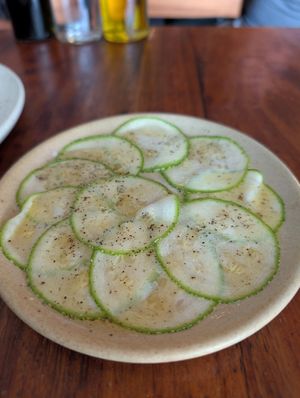 If they hadn't given it to us for free I wouldn't have made it but I really enjoyed it at Farina - Roma in Mexico City