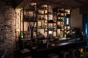 Bar at Farina - Roma in Mexico City