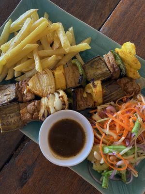 Skewers   at Robinson Bungalows in Sihanoukville