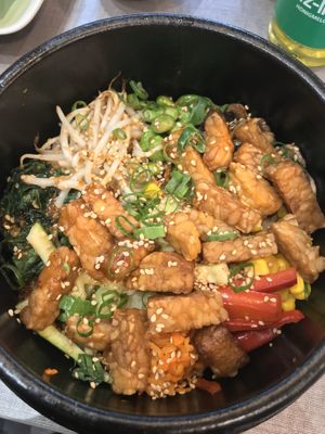 Bibimbap tempeh Vegan  at Bento San in Bielefeld