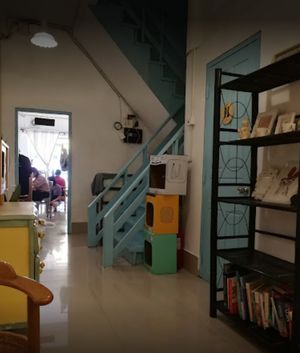  at Le Cattitude Cafe in Vientiane