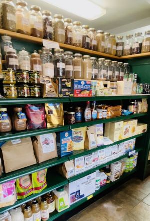 Dry goods  at Garden Market in Londonderry