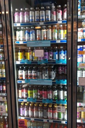 Kombucha at Rainbow Grocery. at Rainbow Grocery in San Francisco