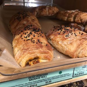 Vegan croissants & pastries  at Rainbow Grocery in San Francisco