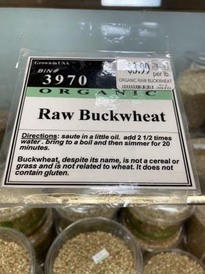 Buckwheat at Rainbow Grocery in San Francisco