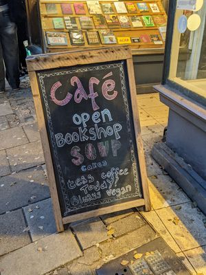 Cowley club sign at The Cowley Club in Brighton