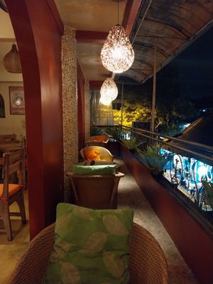 Balcony at Paradiso in Ubud