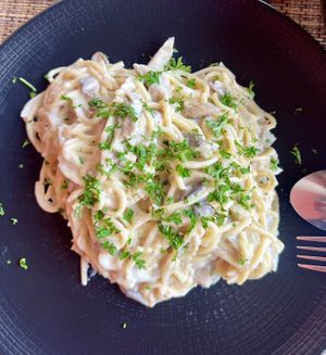Carbonara  at Paradiso in Ubud