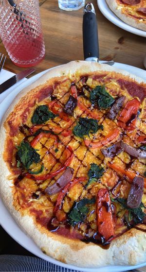 Vegetariana Pizza  at Bella Italia in Liverpool