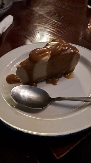 Banoffee cheezecake at Wheatsheaf in Bognor Regis