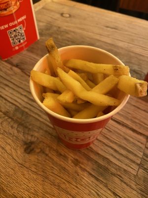 Fries  at BRGR - City Centre in Glasgow