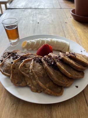   at Good Vibes Cafe in Montanita