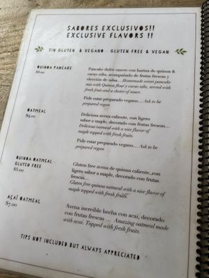   at Good Vibes Cafe in Montanita