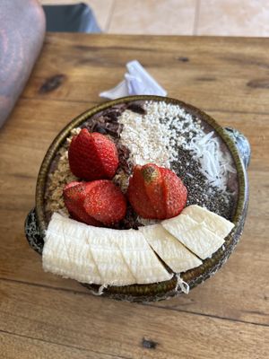   at Good Vibes Cafe in Montanita