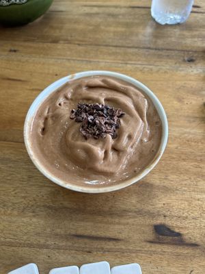   at Good Vibes Cafe in Montanita