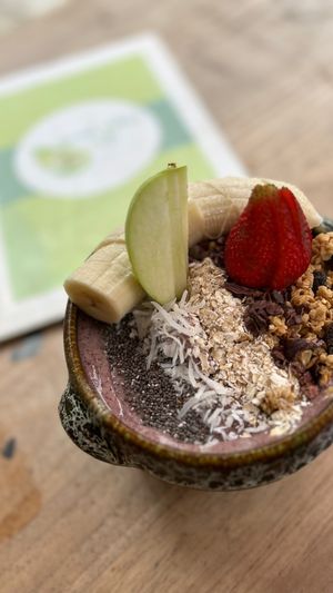   at Good Vibes Cafe in Montanita