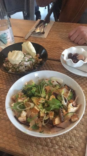 Dhal&rice noodles  at Es Taller in Valldemossa