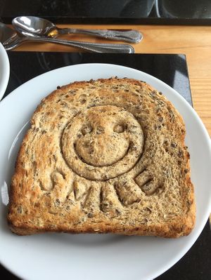 Lovely touch  at Peasholm Park Vegan B&B in Scarborough