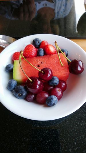 Healthy start to the day ✌🏻💚🙏 at Peasholm Park Vegan B&B in Scarborough