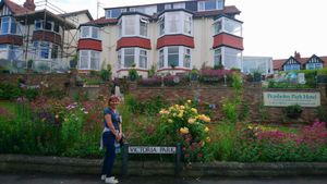 Well tended Gardens  at Peasholm Park Vegan B&B in Scarborough