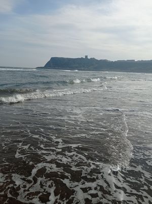 North Bay beach, 5 minutes stroll from Peasholme Park b & b at Peasholm Park Vegan B&B in Scarborough