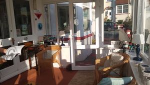 Conservatory at Peasholm Park Vegan B&B in Scarborough