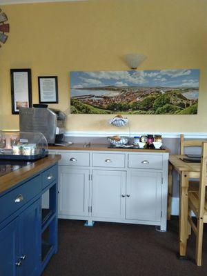 Decor is really nice there too at Peasholm Park Vegan B&B in Scarborough