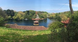 Peasholm Park Lake at Peasholm Park Vegan B&B in Scarborough