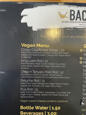   at Bachi in Charlotte