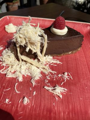 Halva tart at Kuli Alma in Frankfurt