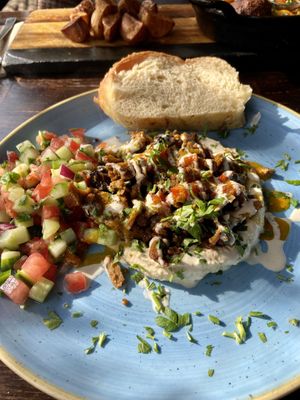 Shawarma at Kuli Alma in Frankfurt