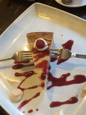 Cheesecake  at Kuli Alma in Frankfurt