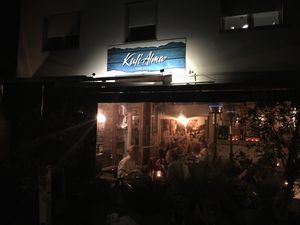 Front entrance at Kuli Alma in Frankfurt