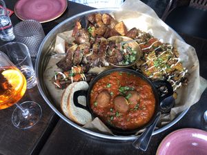 Kulis Hauptspeisenplatte for 3-4   at Kuli Alma in Frankfurt