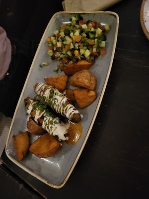 Vegan Kebad at Kuli Alma in Frankfurt