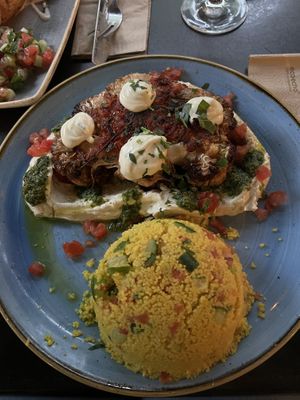 Blumenkohl Steak   at Kuli Alma in Frankfurt